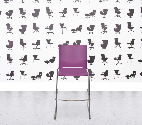 Refurbished Connection Expresso Bar Stool - Purple