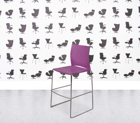 Refurbished Connection Expresso Bar Stool - Purple