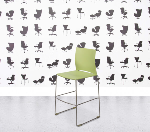 Refurbished Connection Expresso Bar Stool - Green
