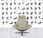 Refurbished B&B Italia Metropolitan Armchair - Beige Leather