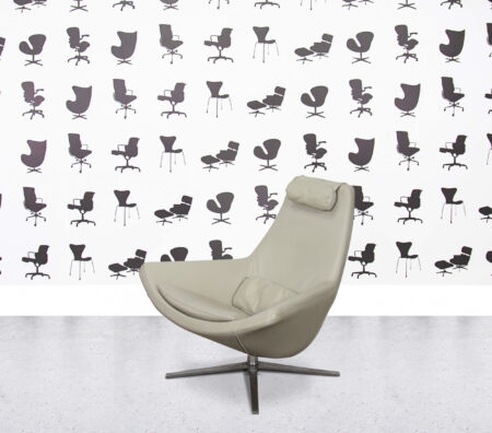 Refurbished B&B Italia Metropolitan Armchair - Beige Leather