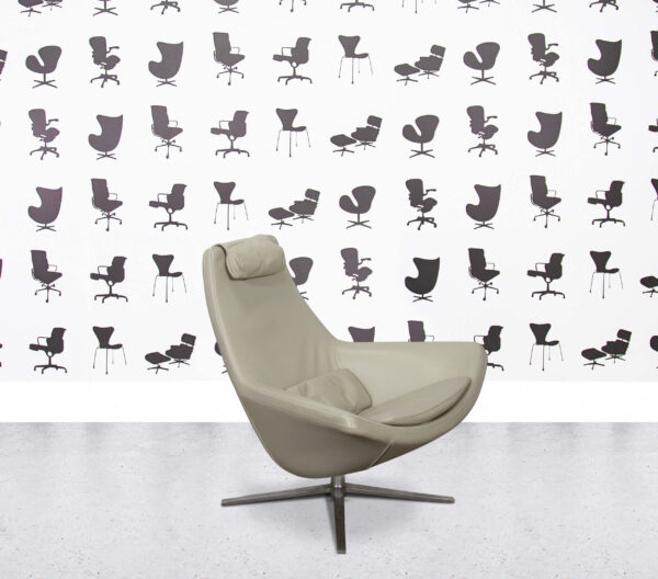 Refurbished B&B Italia Metropolitan Armchair - Beige Leather