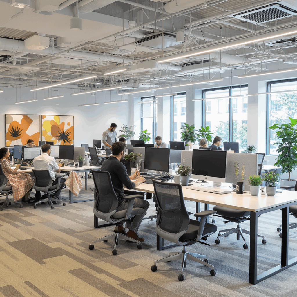 7 Ways Proper Office Furniture Boosts Employee Engagement