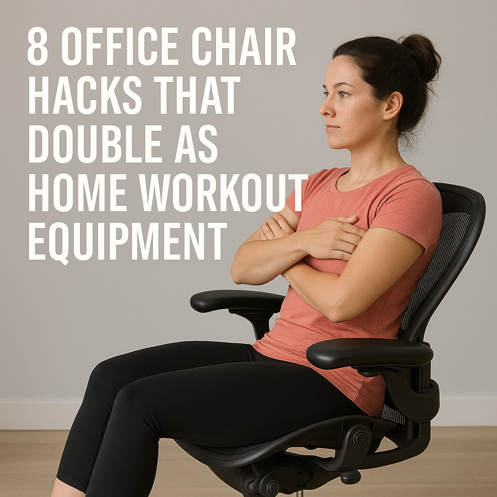 8 Office Chair Hacks That Double as Home Workout Equipment