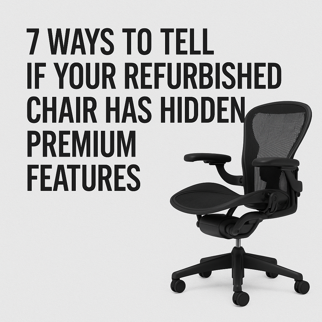 7 Ways to Tell if Your Refurbished Chair Has Hidden Premium Features