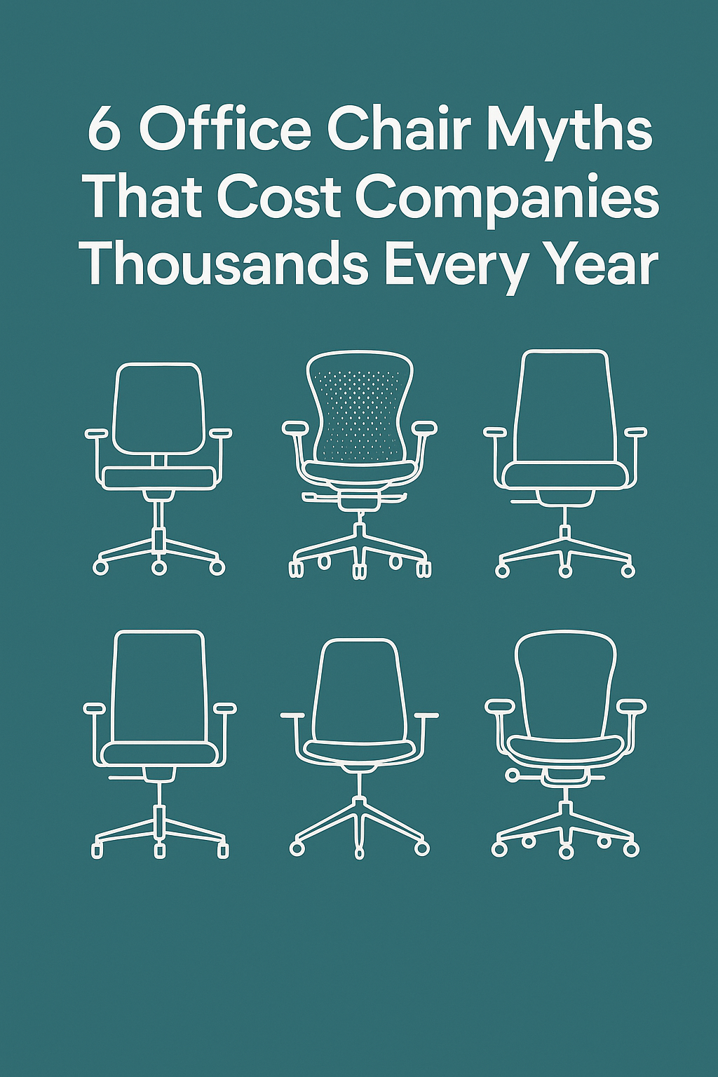 6 Office Chair Myths That Cost Companies Thousands Every Year