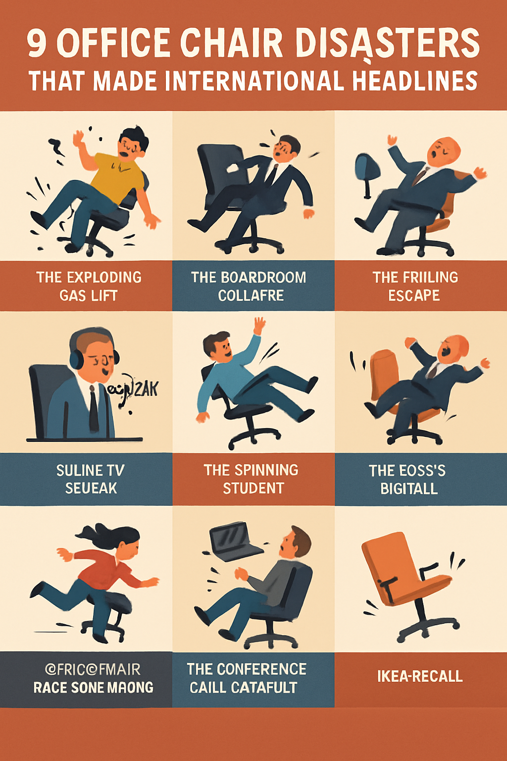 9 Office Chair Disasters That Made International Headlines