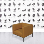 Refurbished Walter Knoll Jaan 781 Armchair - Caramel Leather
