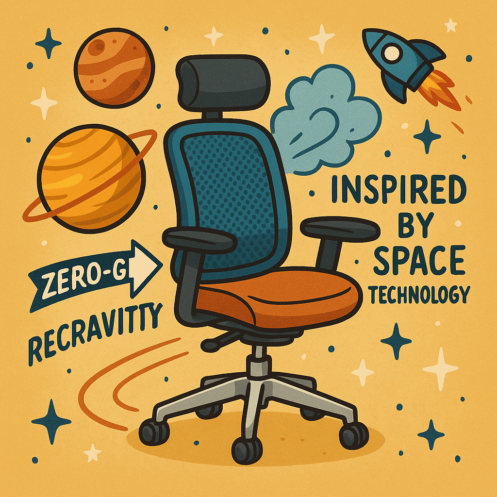 14 Office Chair Innovations Inspired by Space Technology