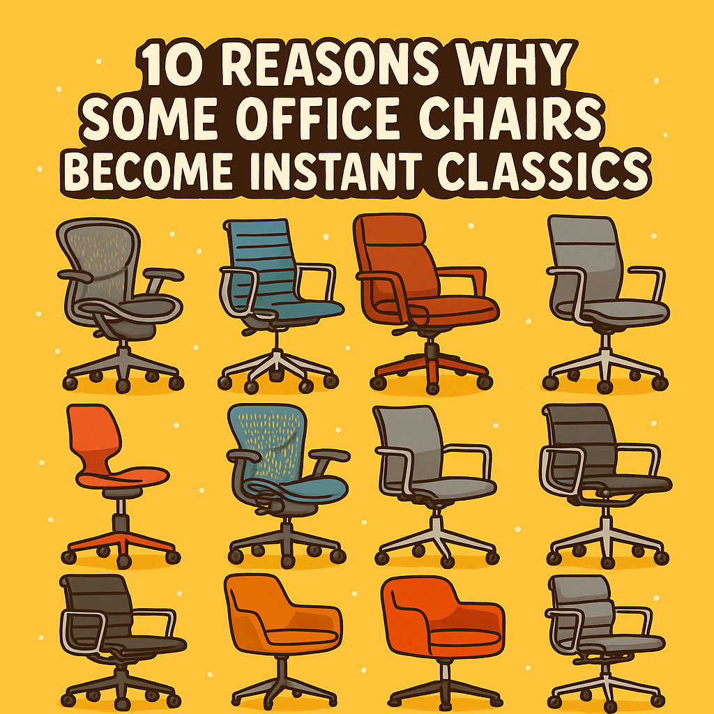 10 Reasons Why Some Office Chairs Become Instant Classics