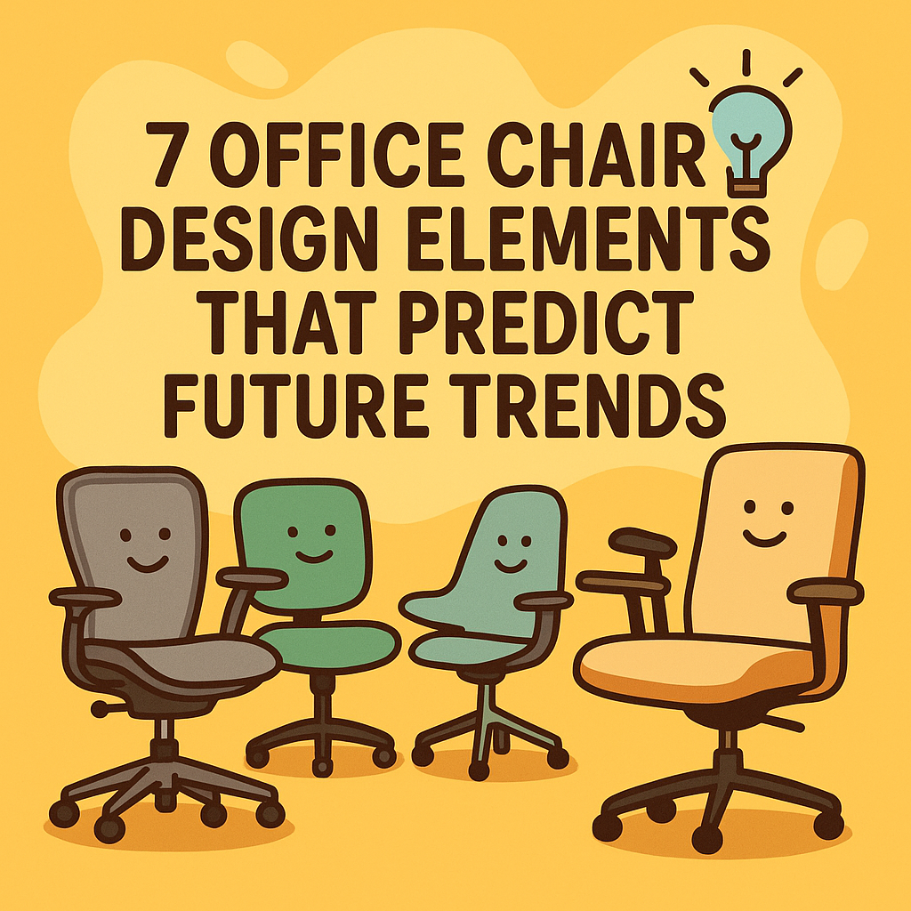 7 Office Chair Design Elements That Predict Future Trends 1 7 Office Chair Design Elements That Predict Future Trends
