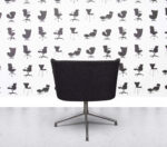 Refurbished Boss Design Toto Low Back - Polished Aluminium - Amethyst Grey Tweed