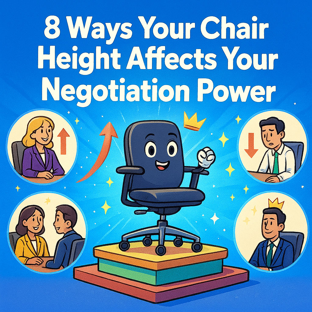 8 Ways Your Chair Height Affects Your Negotiation Power