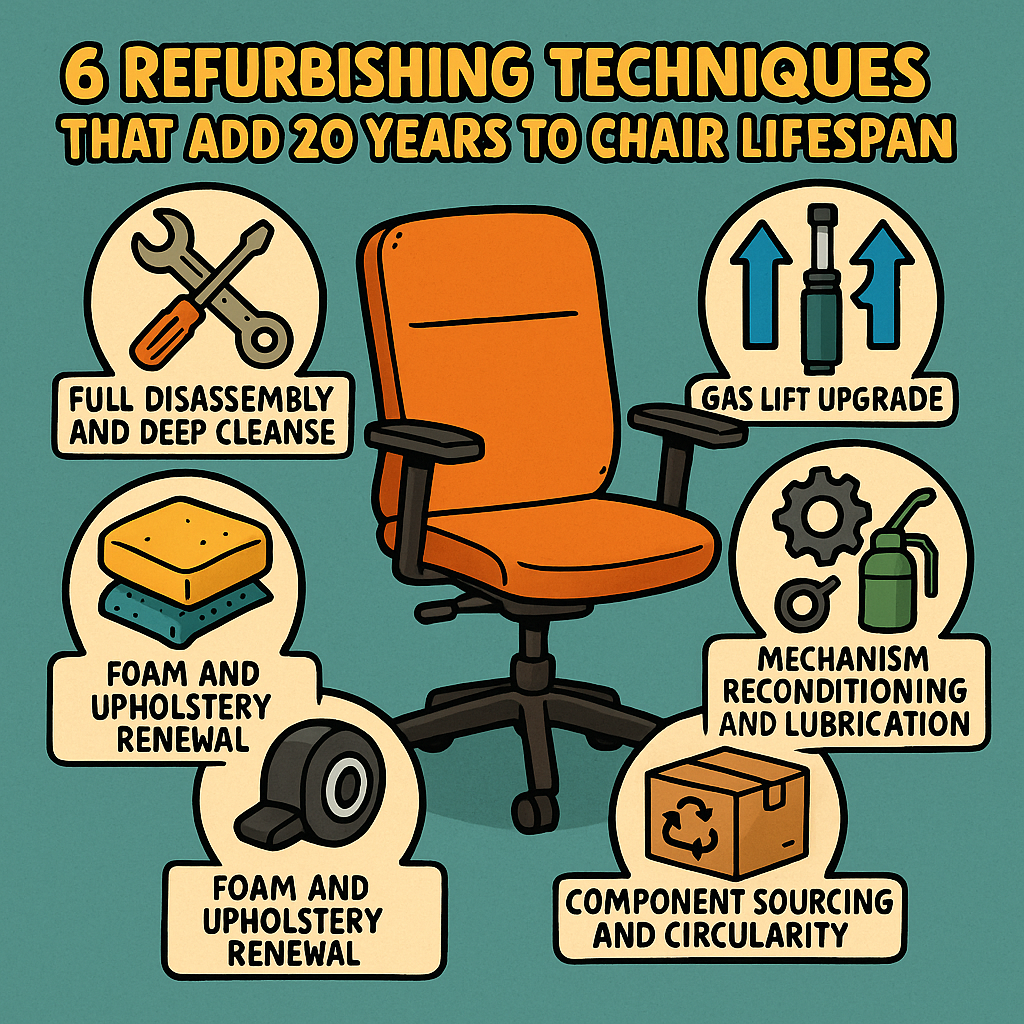 6 Refurbishing Techniques That Add 20 Years to Chair Lifespan