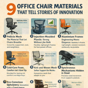 Office Chair Materials That Tell Stories of Innovation