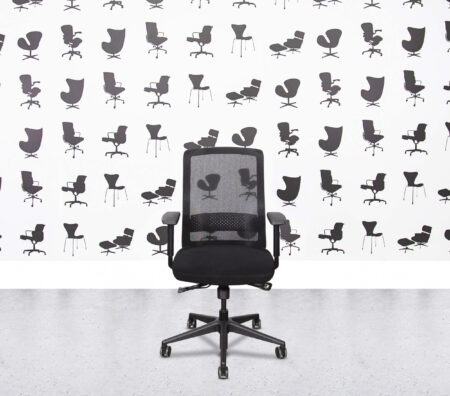 Refurbished Bestuhl S30 Mesh Task Chair - Black