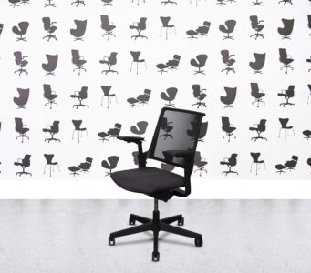 Refurbished Interstuhl MOVYis3 14M8 Task Chair – Black