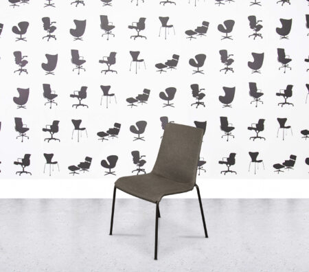 Refurbished Walter Knoll Liz Chair - Taupe Fabric