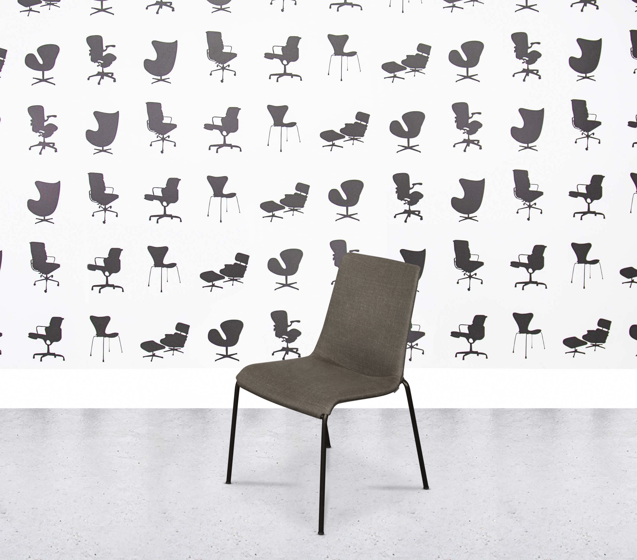 Refurbished Walter Knoll Liz Chair - Taupe Fabric2 Refurbished Walter Knoll Liz Chair - Taupe Fabric
