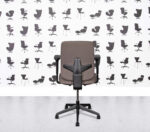 Refurbished Orangebox Seren Task Chair – Black Frame - Mocha Fabric